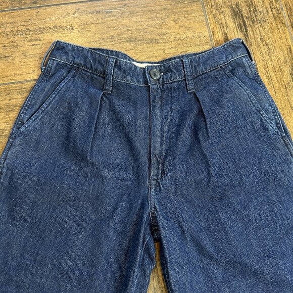 Lucky Brand Pleated Denim Cropped Jeans Size 27 - Picture 7 of 8